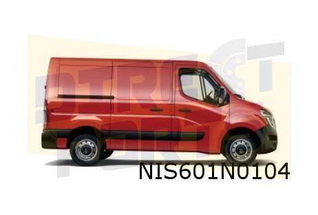 Nissan NV400 (10/11 - 3/21) (X62) Opel Movano B (5/10 - 9/19, Neuf, -, -, Porte