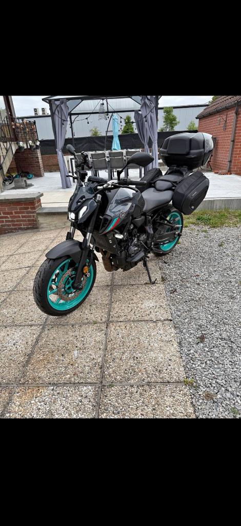 Yamaha mt 07 2023, Motoren, 2 cilinders, Meer dan 35 kW, Handvatverwarming, Sport