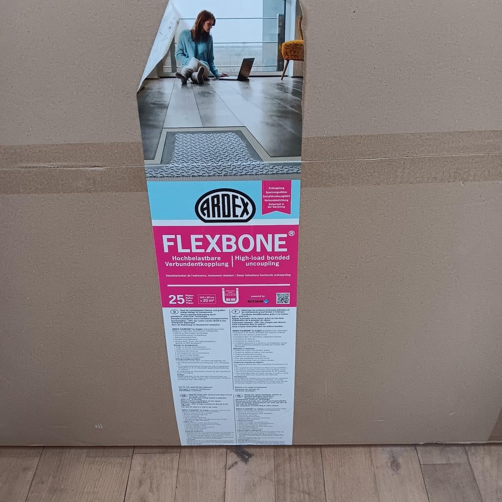 Flexbone ardex, Ophalen