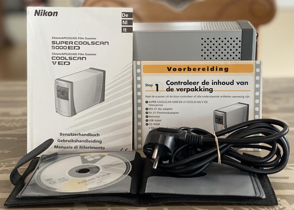 Nikon Super Coolscan 5000ED, Scanner de diapositives, MacOS, Enlèvement, Utilisé