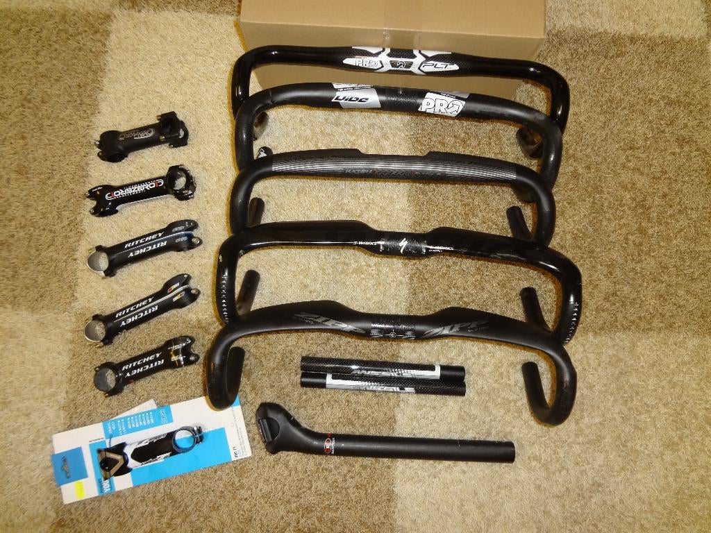 ritchey specialized zipp pro vibe stuur stuurpen zadelpen, Ophalen of Verzenden, Nieuw, Overige typen