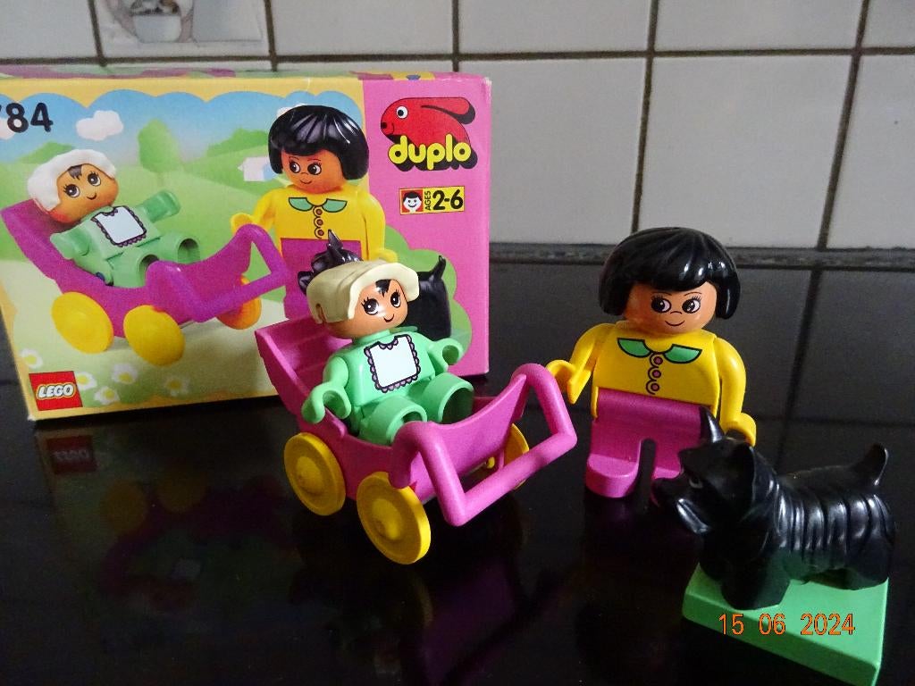 LEGO 2784 Moeder & Baby**ZELDZAAM**VINTAGE 1994*, Ophalen of Verzenden, Complete set, Duplo