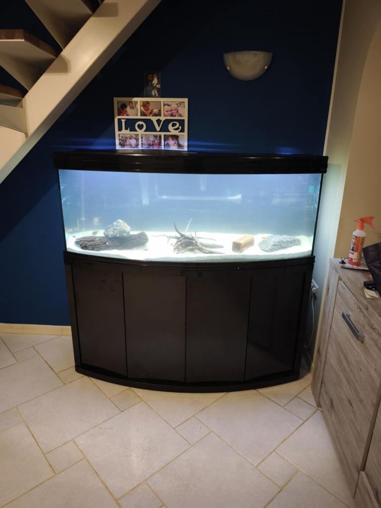 Aquarium aquatlantis 450 litres, Enlèvement, Chauffage, JBL