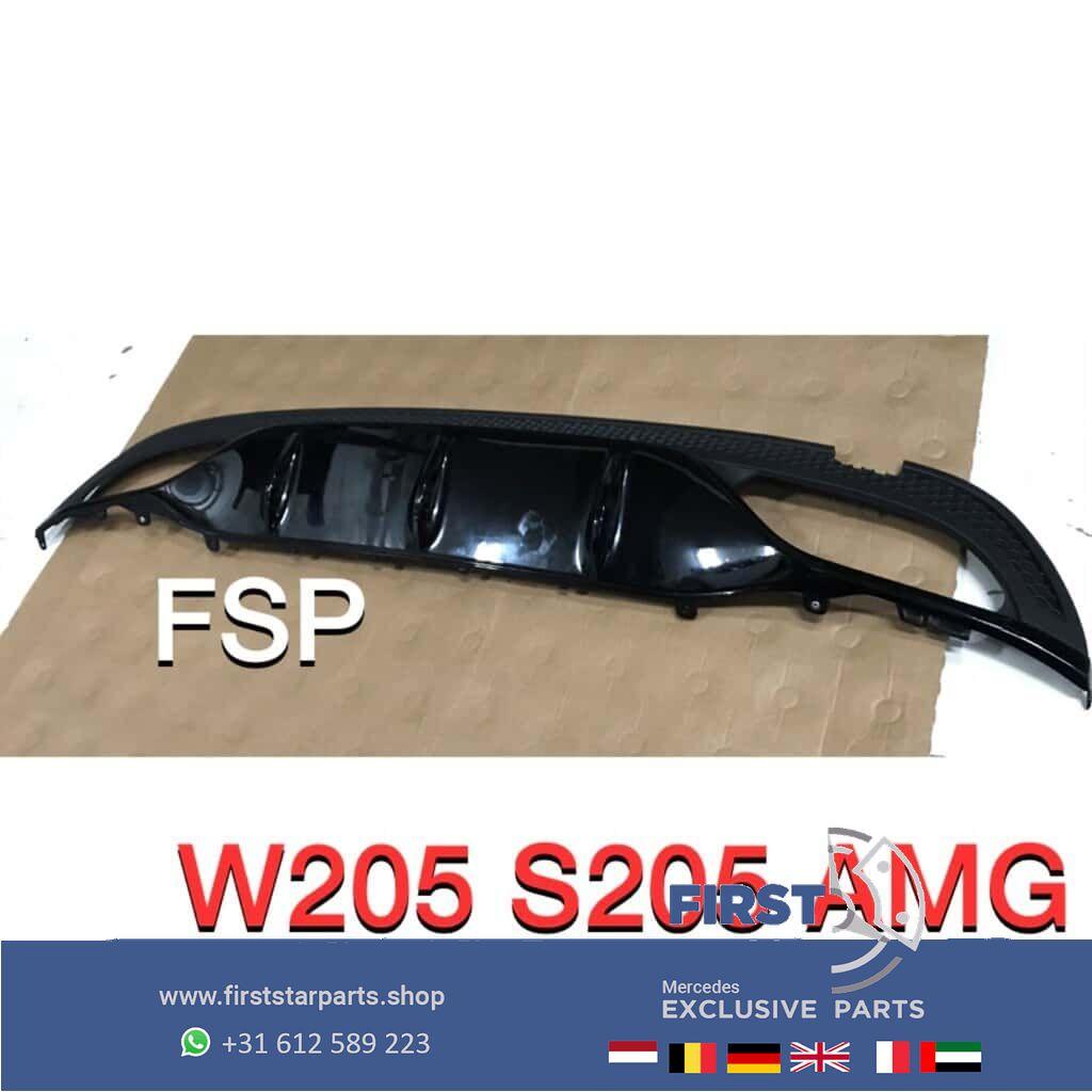 W205 S205 Mercedes C Klasse sedan Estate AMG Diffuser origin, Gebruikt, -, Ophalen of Verzenden, -
