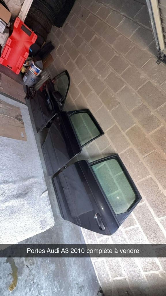 Porte et coffre audi A3 2011, Audi