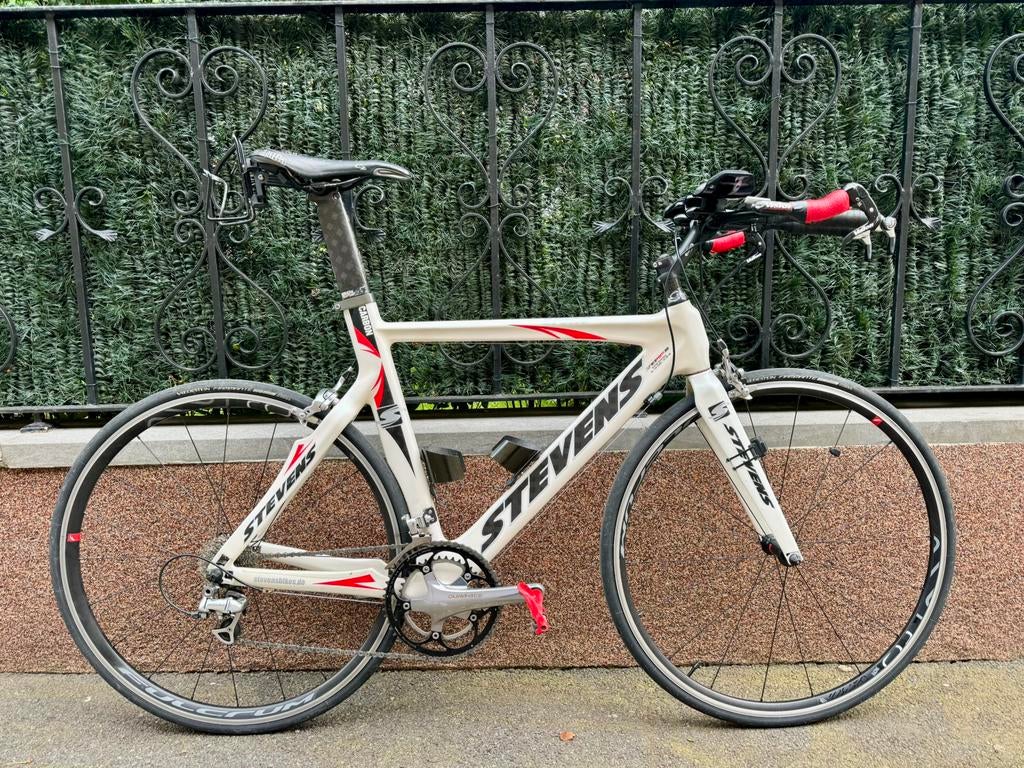 Velo de course triathlon Stevens Dura Ace, Vélos & Vélomoteurs, Vélos | Vélos de course, Enlèvement, Carbone