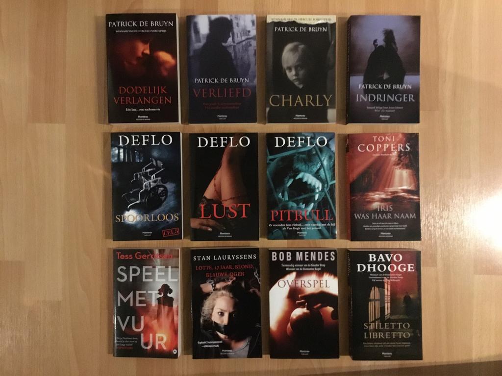 Thrillers Deflo, Patrick De Bruyn, Livres, Enlèvement ou Envoi