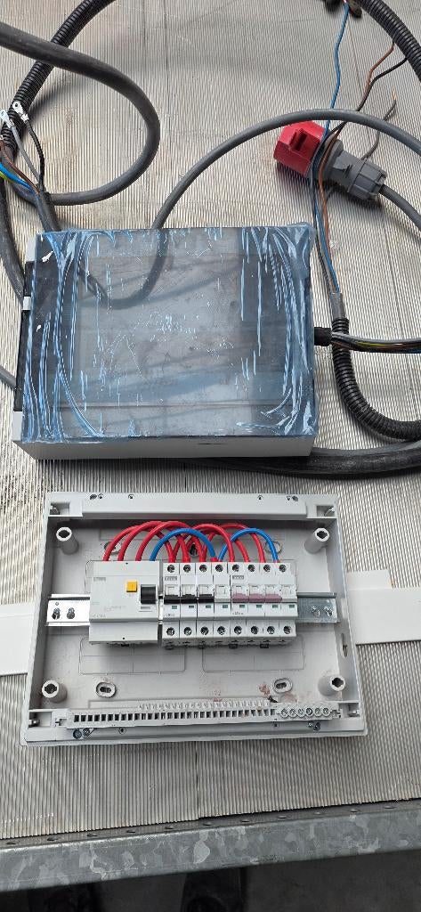 Zekeringenkast zonnepanelen, Bricolage & Construction, Enlèvement ou Envoi, Comme neuf, Panneau, 200 watts-crêtes ou plus