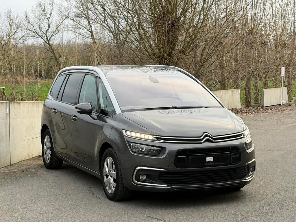 Citroen C4 Spacetourer * 2019 * full option * 1.2 * 95dkm *, Autos, Feux de virage, Argent ou Gris, Achat, Euro 6