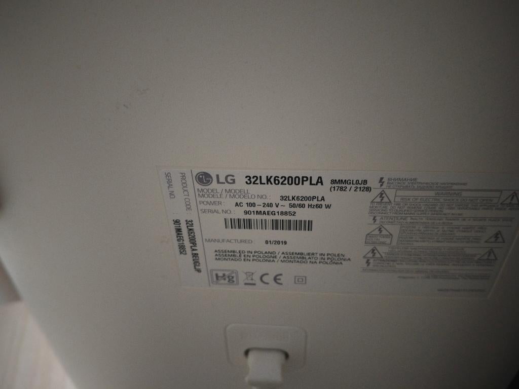 TV, Audio, Tv en Foto, Ophalen, 50 Hz, LCD, Zo goed als nieuw