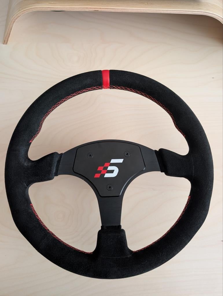 Simagic P-330R Alcantara+stuurwiel met snelsluiting, Computers en Software, Ophalen of Verzenden