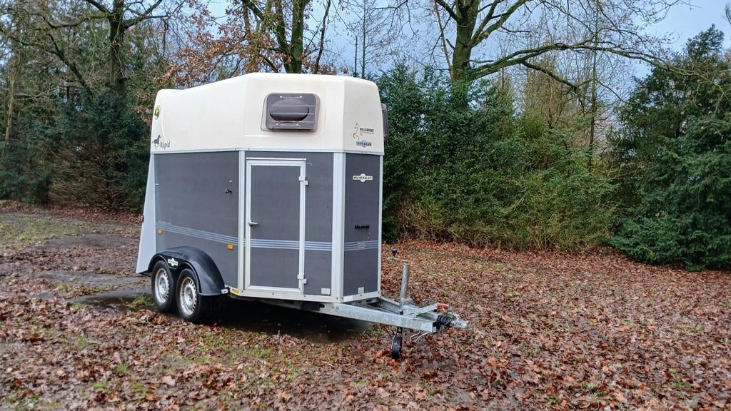 Humbaur 2 paards trailer, Enlèvement