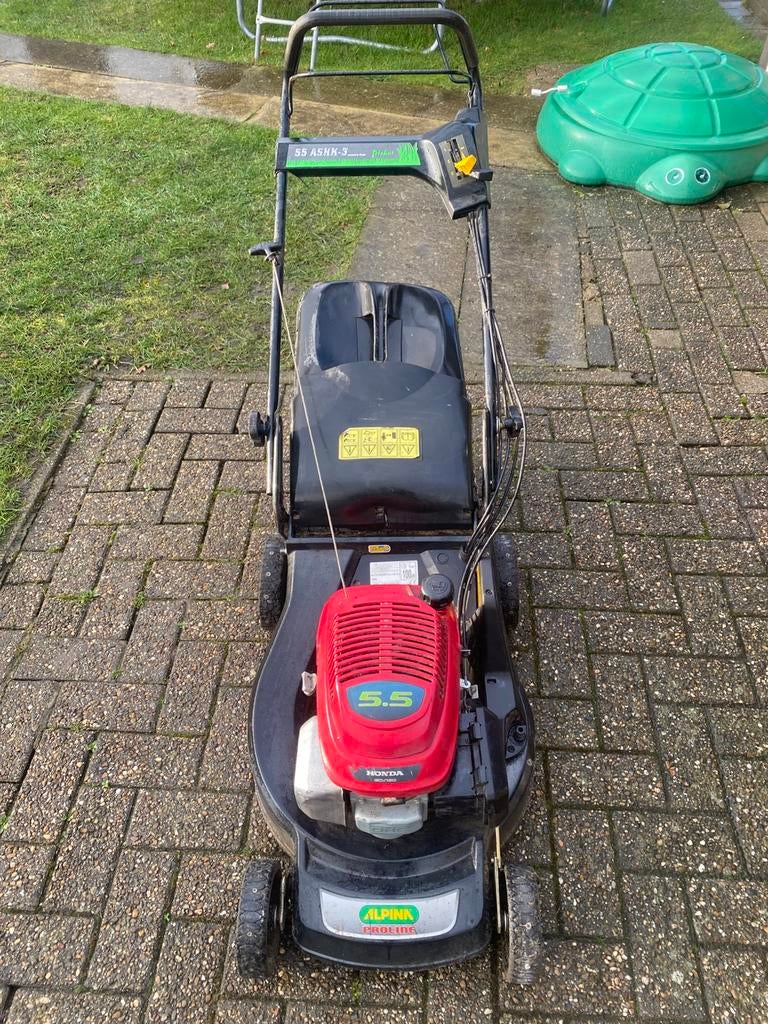 Honda grasmaaier 5.5 pk zelftrekker, Tuin en Terras, Ophalen