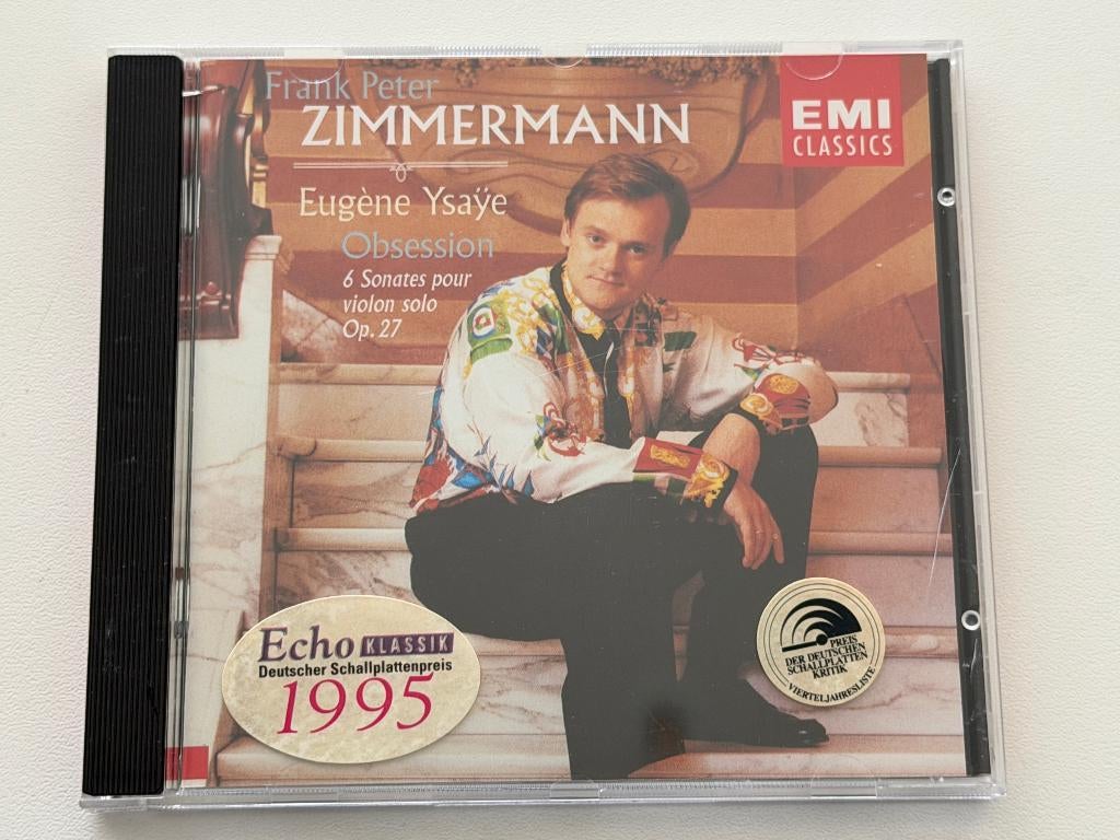 Frank Peter Zimmermann – Obsession (6 Sonates Pour Violon), Ophalen of Verzenden, Gebruikt