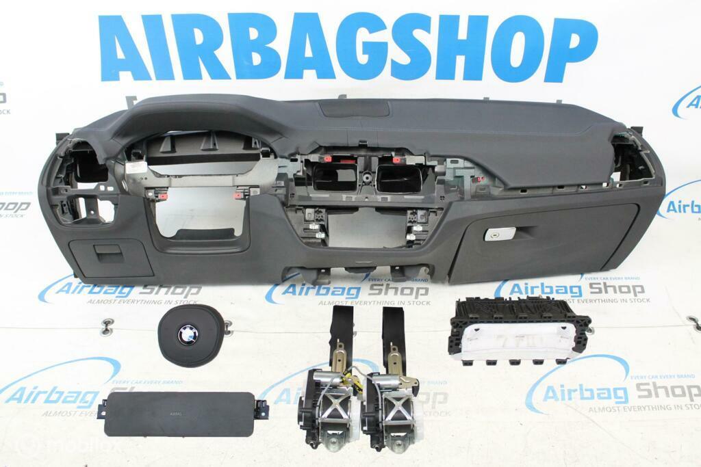 Airbag set Dashboard M HUD speaker blauw stiksels BMW X3 G01, Gebruikt, Ophalen of Verzenden