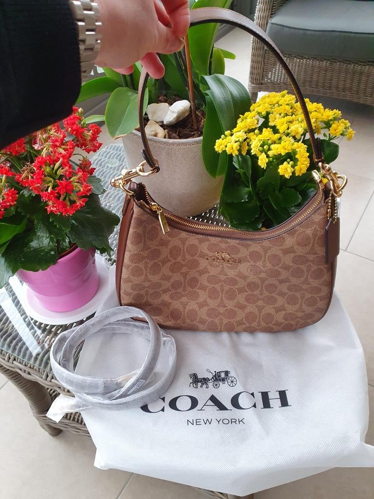 Coach handtas nieuw bruin, Handtassen en Accessoires, Tassen | Damestassen, Ophalen of Verzenden, Handtas