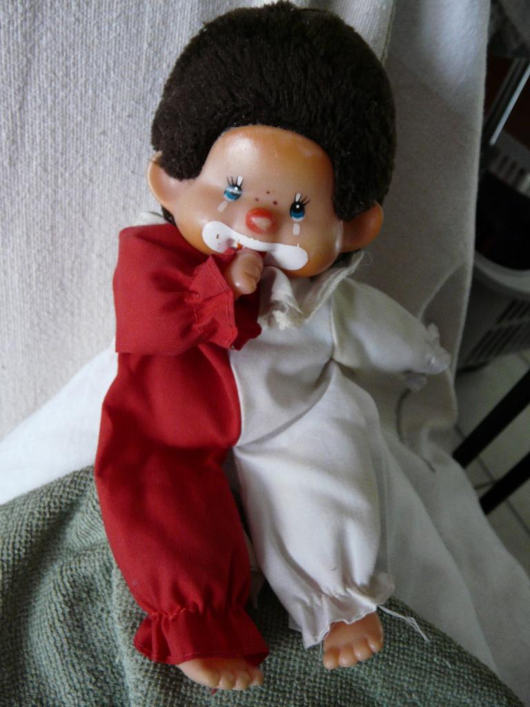 Vintage Mon Chichi clowntje, Ophalen, Gebruikt, Overige typen