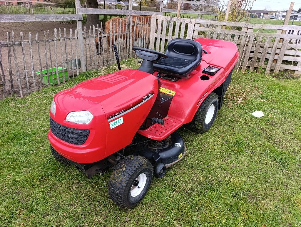 Tracteur tondeuse sentar 14,5 cv, Démarrage électrique, Enlèvement, Utilisé, Autre