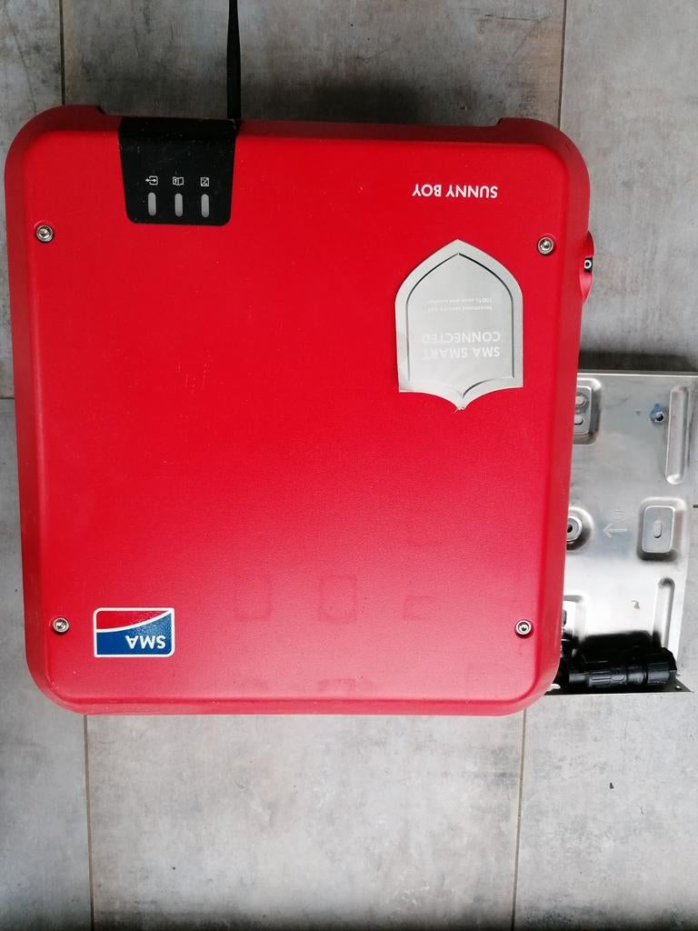 Sma omvormer, Ophalen