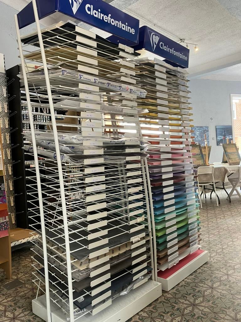 2 Supports pour feuilles Clairefontaine, Enlèvement