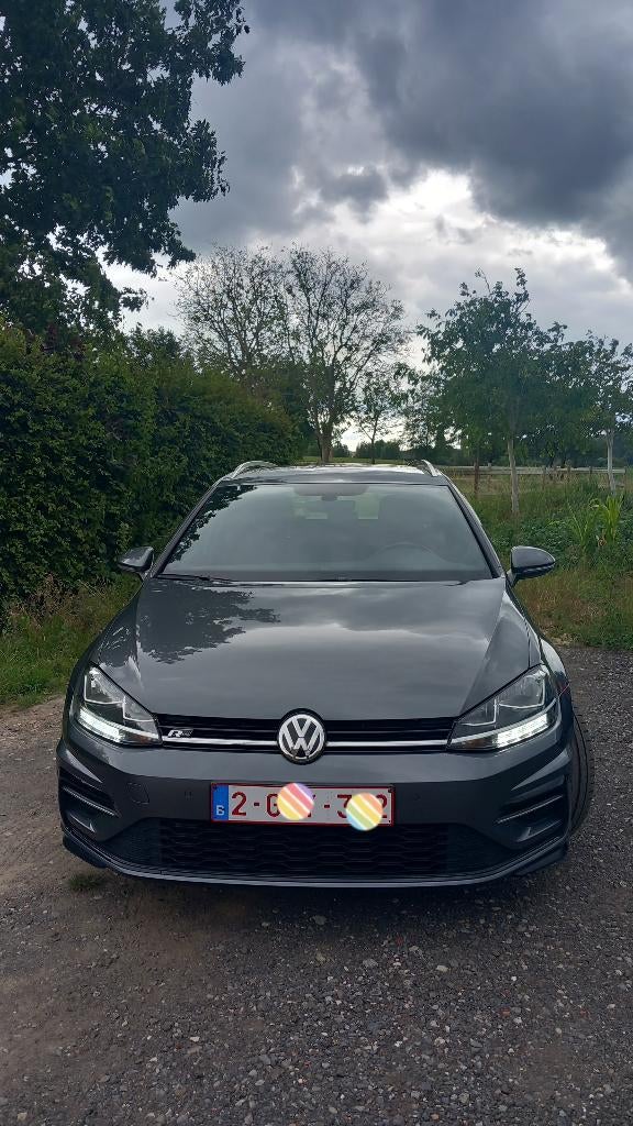 Volkswagen golf break Rline, Auto's, Volkswagen, Euro 6, 5 deurs, Zilver of Grijs, Te koop