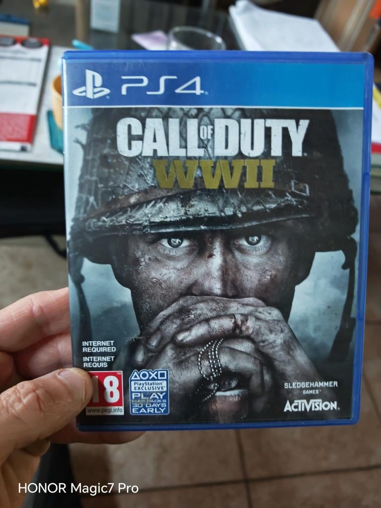 Call of Duty: WWII (PS4), Enlèvement ou Envoi, Autres genres, À partir de 18 ans, Online