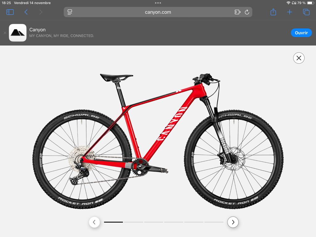 ATV XC CANYON CF5 (2024), Fietsen en Brommers, Hardtail, Heren, Zo goed als nieuw, Ophalen