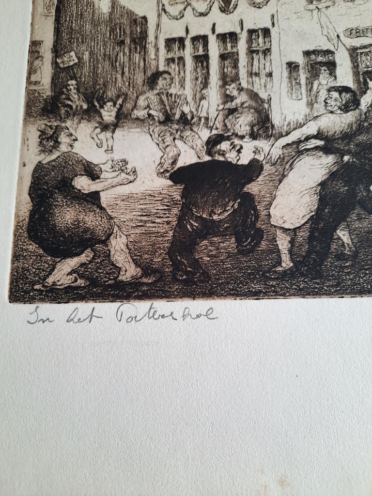 Ets van Patershol, Gent, Antiquités & Art, Enlèvement, Eau-forte