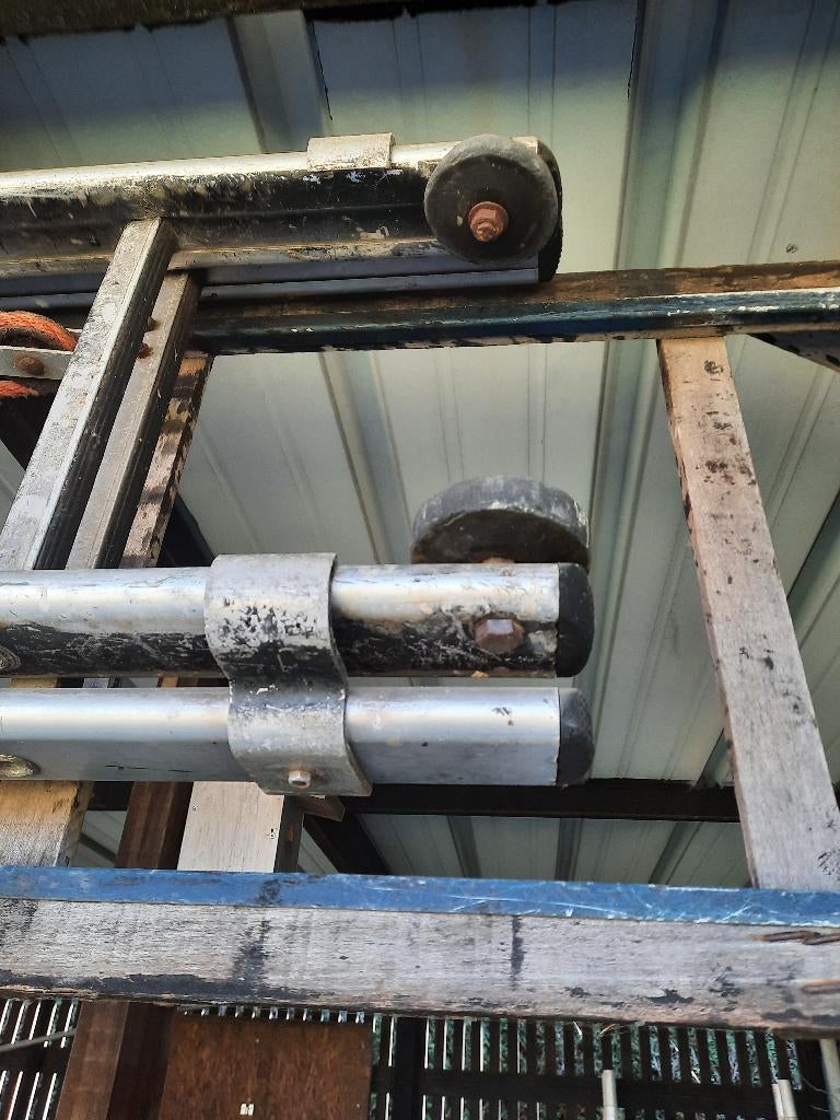 Échelle en 2 parties, Bricolage & Construction, Enlèvement, Utilisé, Échelle, 4 mètres ou plus