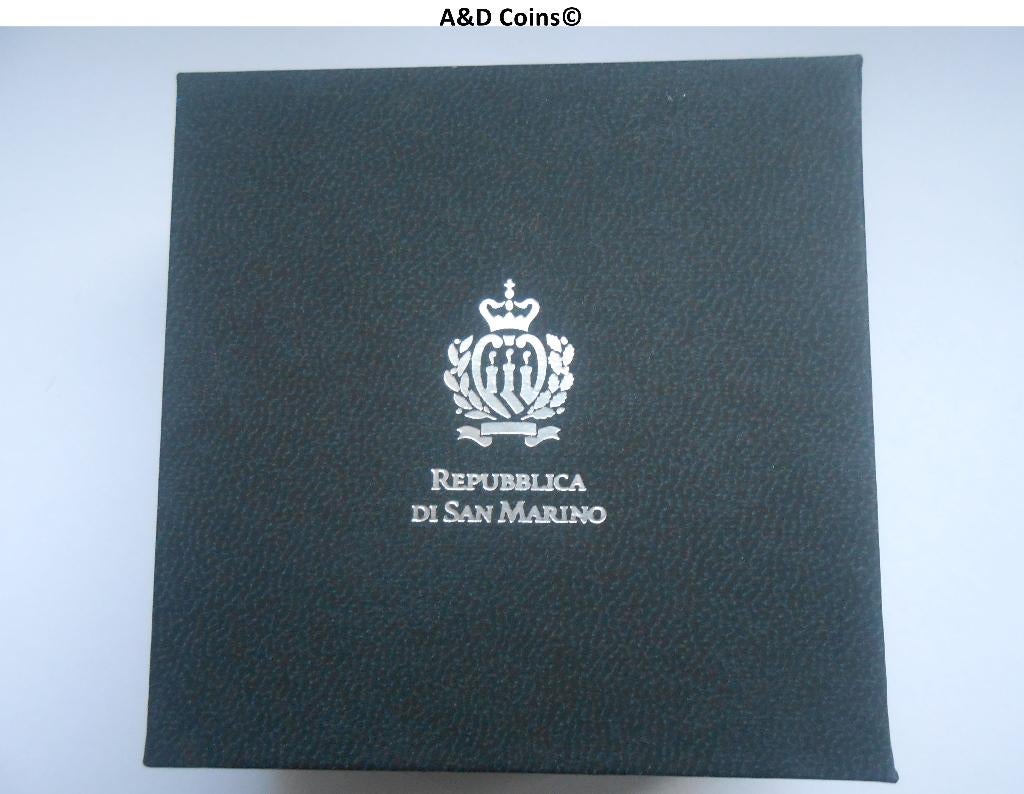 San Marino 2 Euro 2026 Reversed Proof, Timbres & Monnaies, Monnaies | Europe | Monnaies euro, Envoi, Saint-Marin, 2 euros, Monnaie en vrac
