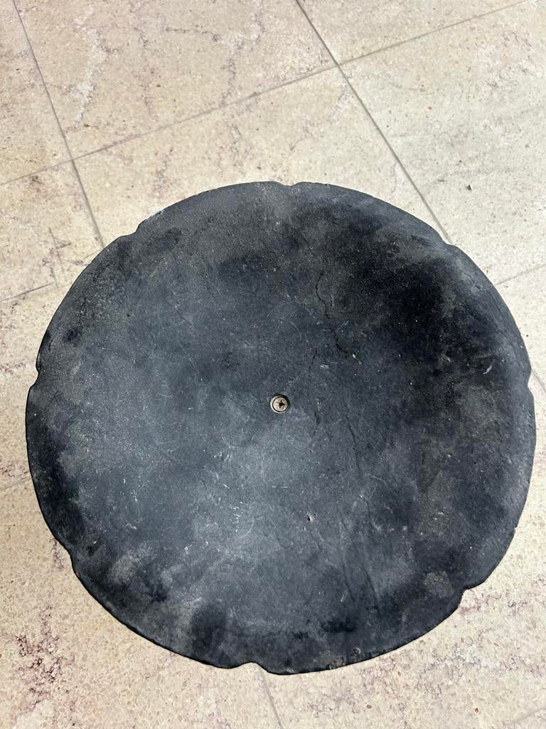 Gietijzer schaal, Muziek en Instrumenten, Percussie, Ophalen, Zo goed als nieuw