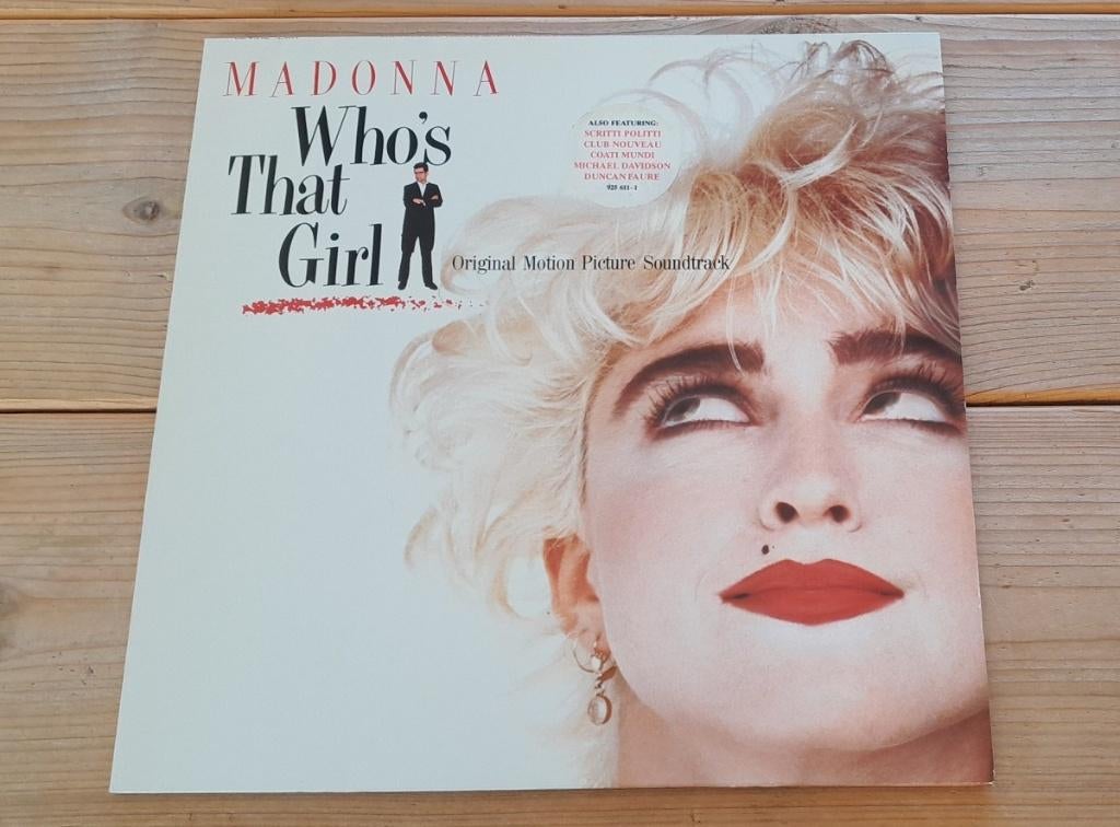 Disque vinyle LP Madonna — Who's That Girl, Enlèvement ou Envoi, Utilisé, 12 pouces