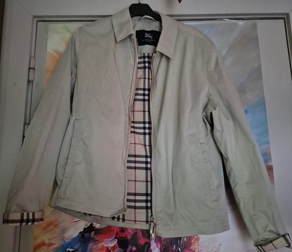 Jas Burberry, Kleding | Dames, Beige, Maat 42/44 (L), Ophalen of Verzenden, Zo goed als nieuw