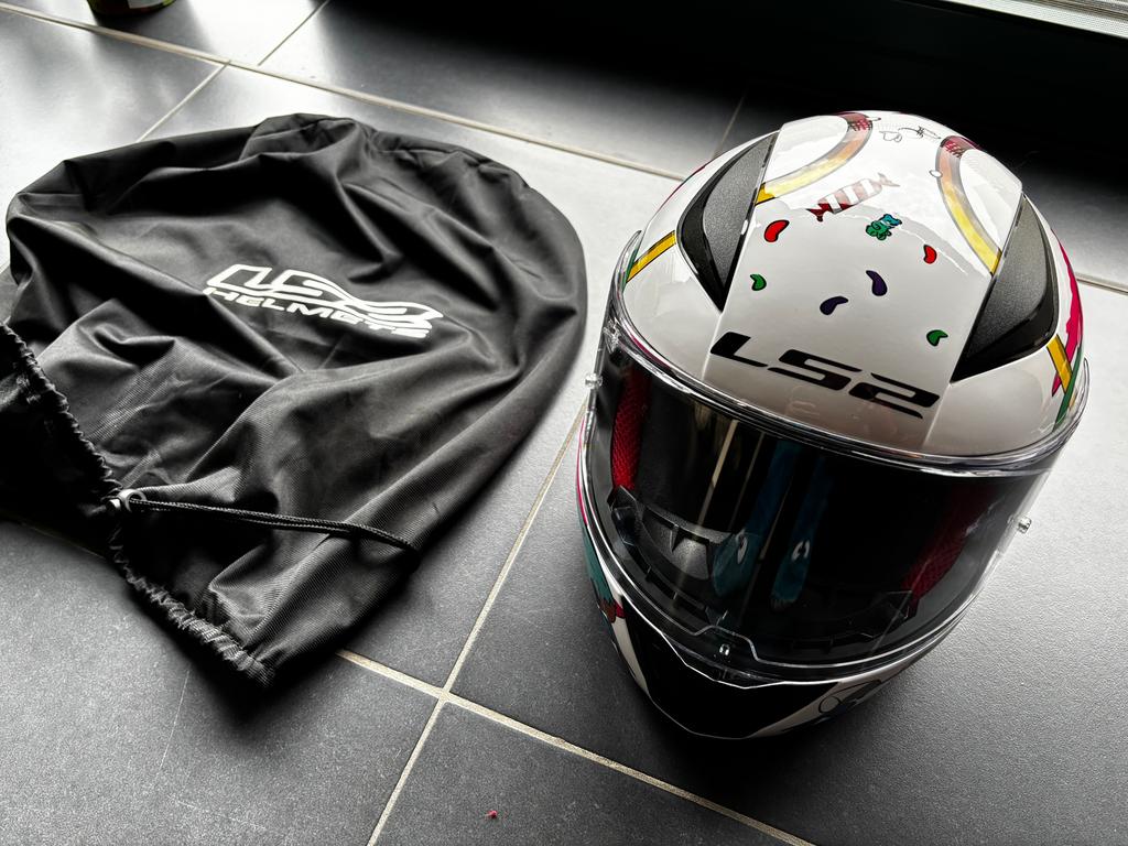 Kinderhelm moto/quad maat medium, Vélos & Vélomoteurs, Enlèvement ou Envoi, Comme neuf, Medium