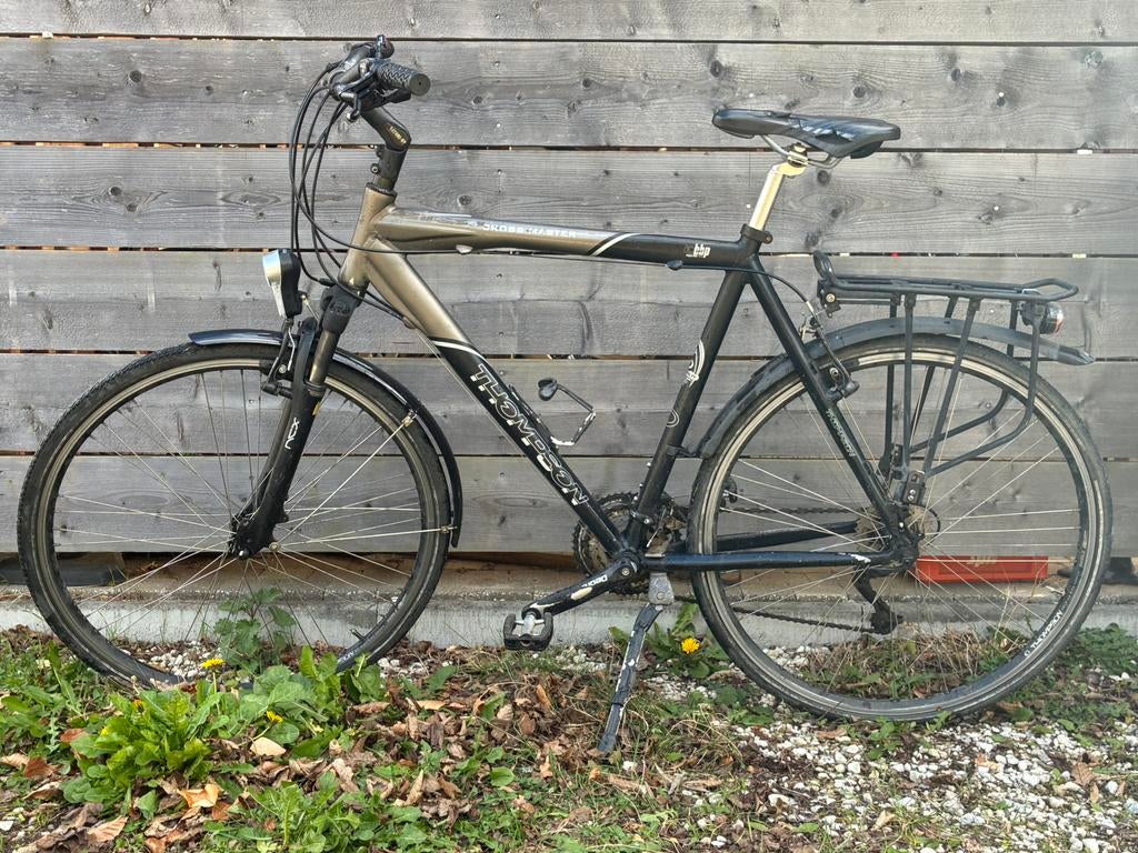 Thompson herenfiets, Fietsen en Brommers, Ophalen, Zo goed als nieuw, Versnellingen