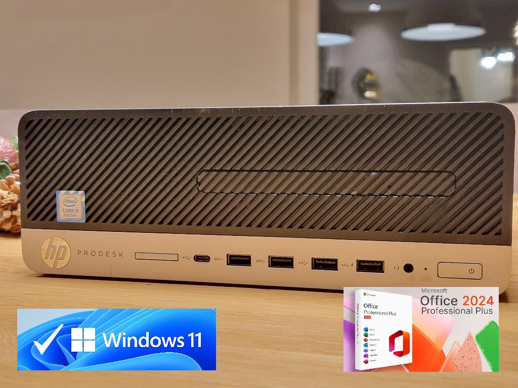 Win11 HP ProDesk i5 6x4.10Gz 16Go 512Go 4K Office 2024, Enlèvement ou Envoi, 4 Ghz ou plus, HP, SSD