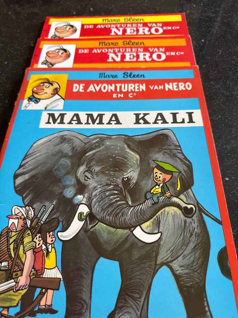 De avonturen van Nero en Co, Enlèvement, Utilisé, Marc Sleen