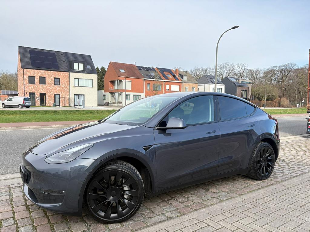 Tesla Model Y| 4X4 | Long Range | Dual Motor |94 Dkm| 2021 |, Testrit aan huis, Monovolume, Zwart, Leder