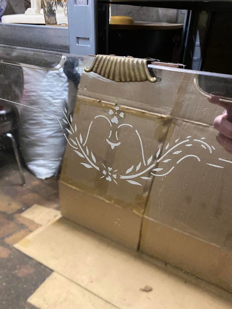 Grote Italiaanse spiegel vintage, Huis en Inrichting, Woonaccessoires | Spiegels, Ophalen, Gebruikt