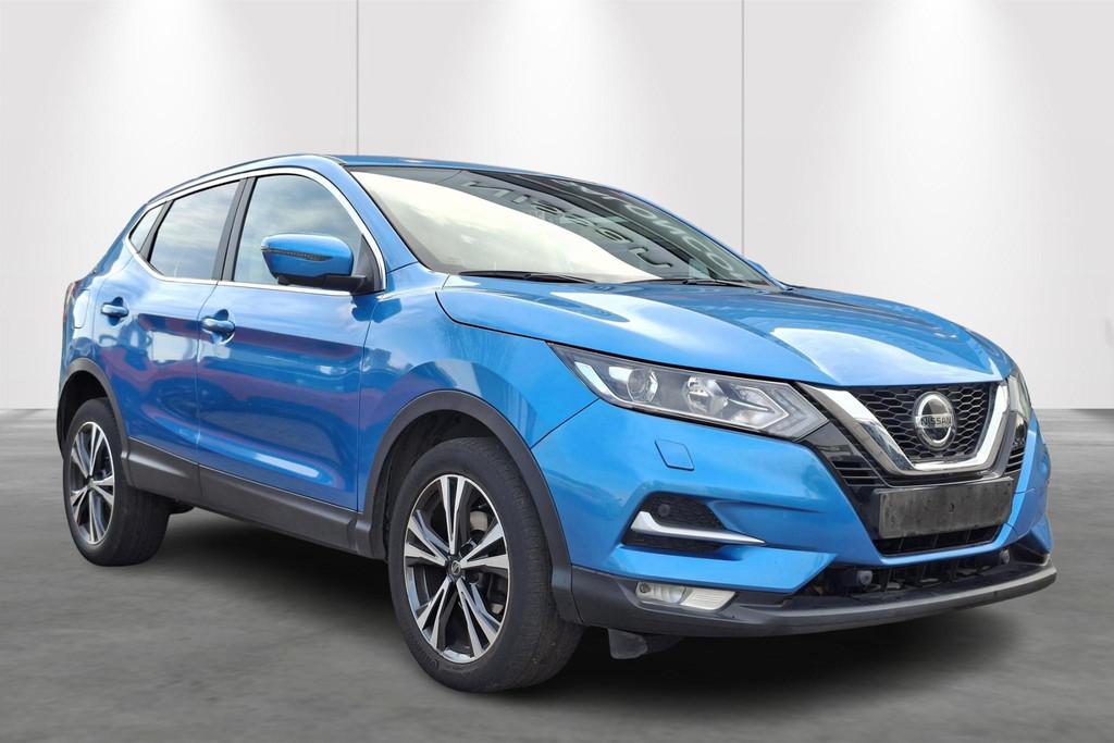 Nissan Qashqai N-Connecta-Auto-Carplay-360Cam-Airo, Auto's, Stof, 4 cilinders, Blauw, 5 zetels