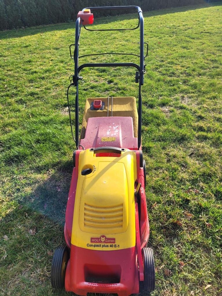 Wolf electrische grasmaaier, Wolf Garten, Tondeuse rotative, Fonction de mulching, 40 à 49 cm
