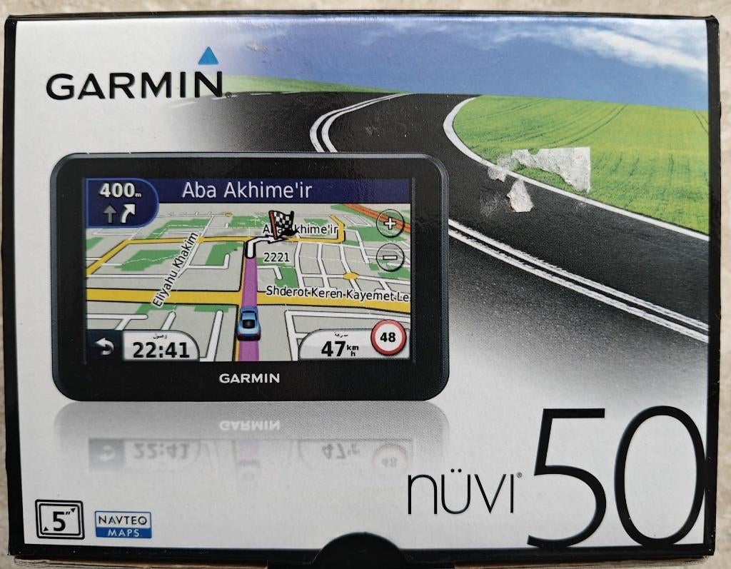 Garmin GPS met kaarten Marokko en Libië voor auto of camper, Ophalen of Verzenden, Gebruikt
