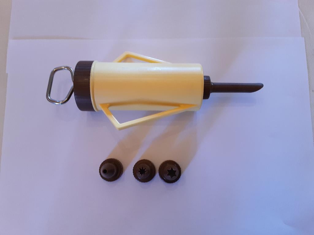 PRESSE A PATISSERIE SET DE POCHE A DOUILLE, Enlèvement ou Envoi, Comme neuf, Décoration