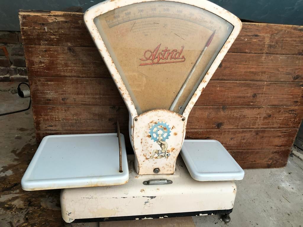 Balance vintage de la marque Astrid, Jardin & Terrasse, Enlèvement, Utilisé