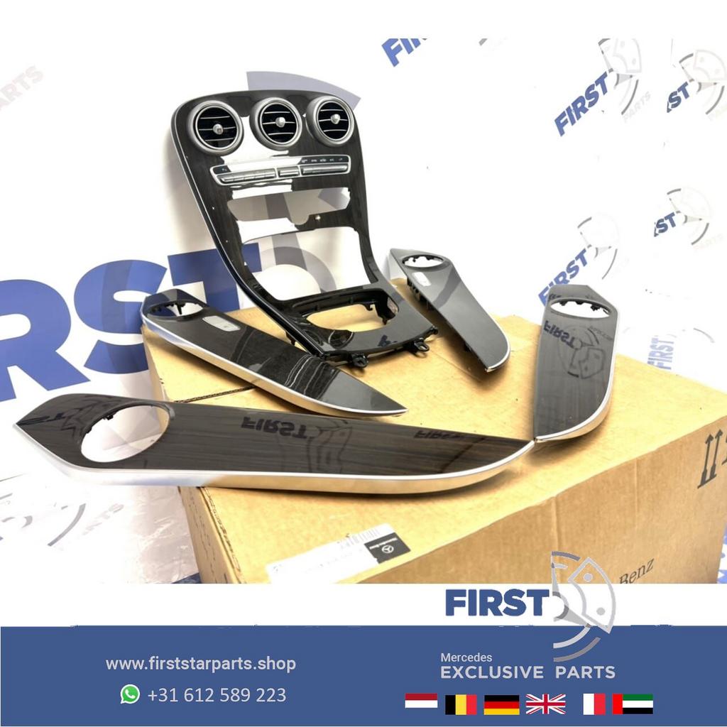 W205 wortel hout middenconsole Mercedes C Klasse 2014-2020 +, Gebruikt, -, Ophalen of Verzenden, -