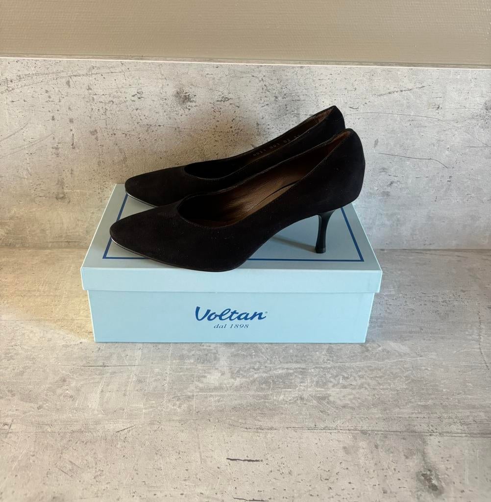 Zwarte hakken van Voltan, Kleding | Dames, Schoenen, Zo goed als nieuw, Schoenen met hoge hakken, Zwart, Ophalen of Verzenden