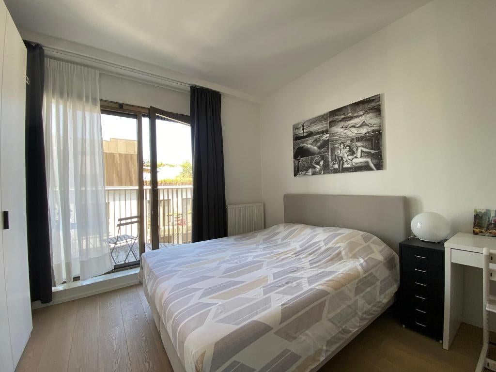 Bed Boxspring Auping 200x160, Ophalen, Tweepersoons, Zo goed als nieuw, 200 cm