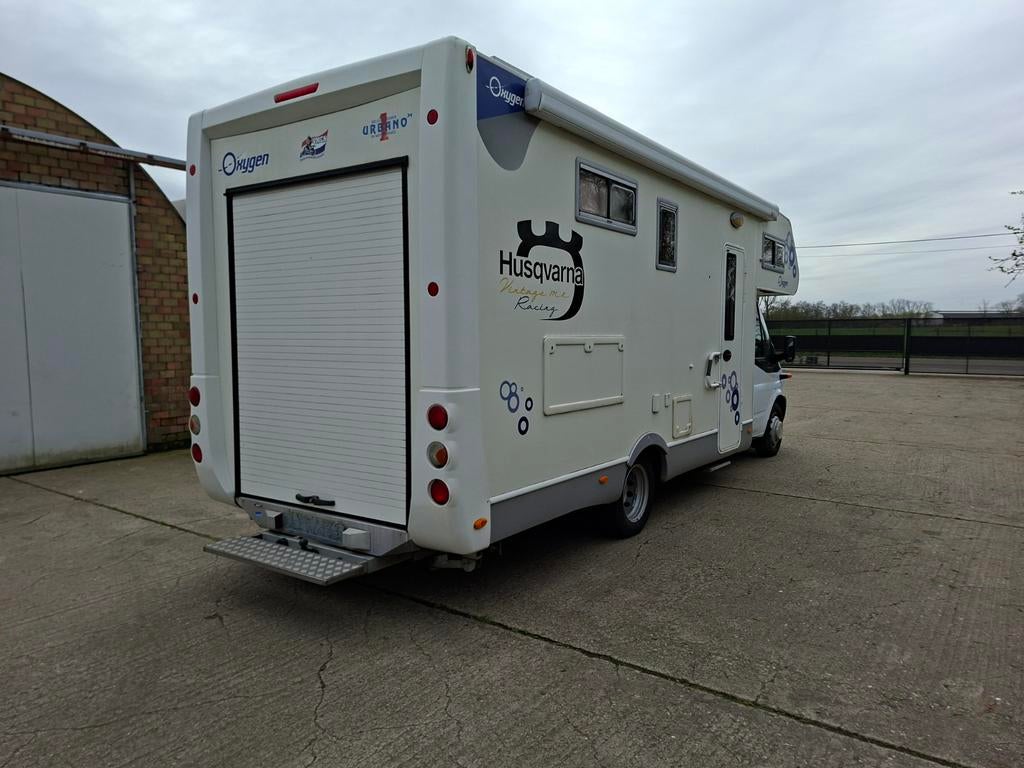 Zeer mooie autostar oxigen trekhaak xl garage airco satelite, Particulier, TV