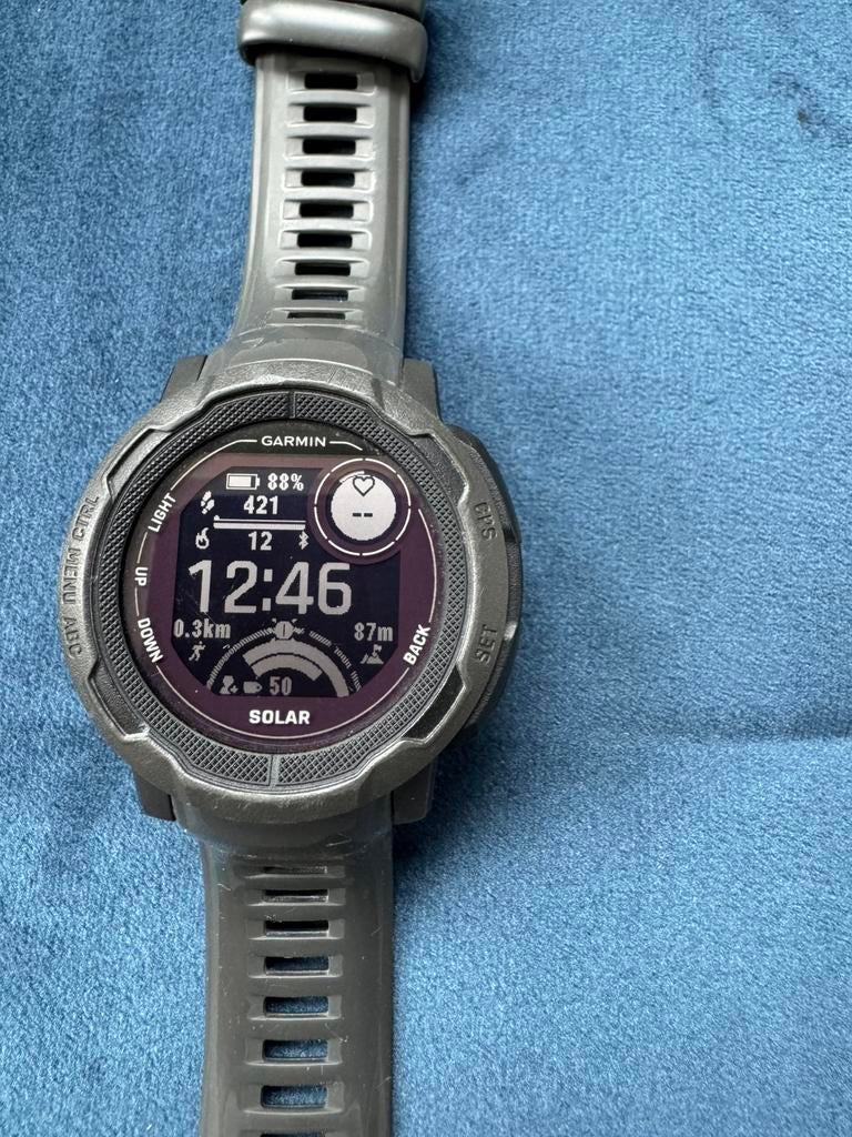 Garmin Instinct Solar 2, Enlèvement