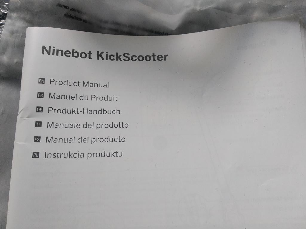 Ninebot kickscooter elektrische step, Fietsen en Brommers, Steps, Ophalen, Zo goed als nieuw, Elektrische step (E-scooter), Segway ninebot